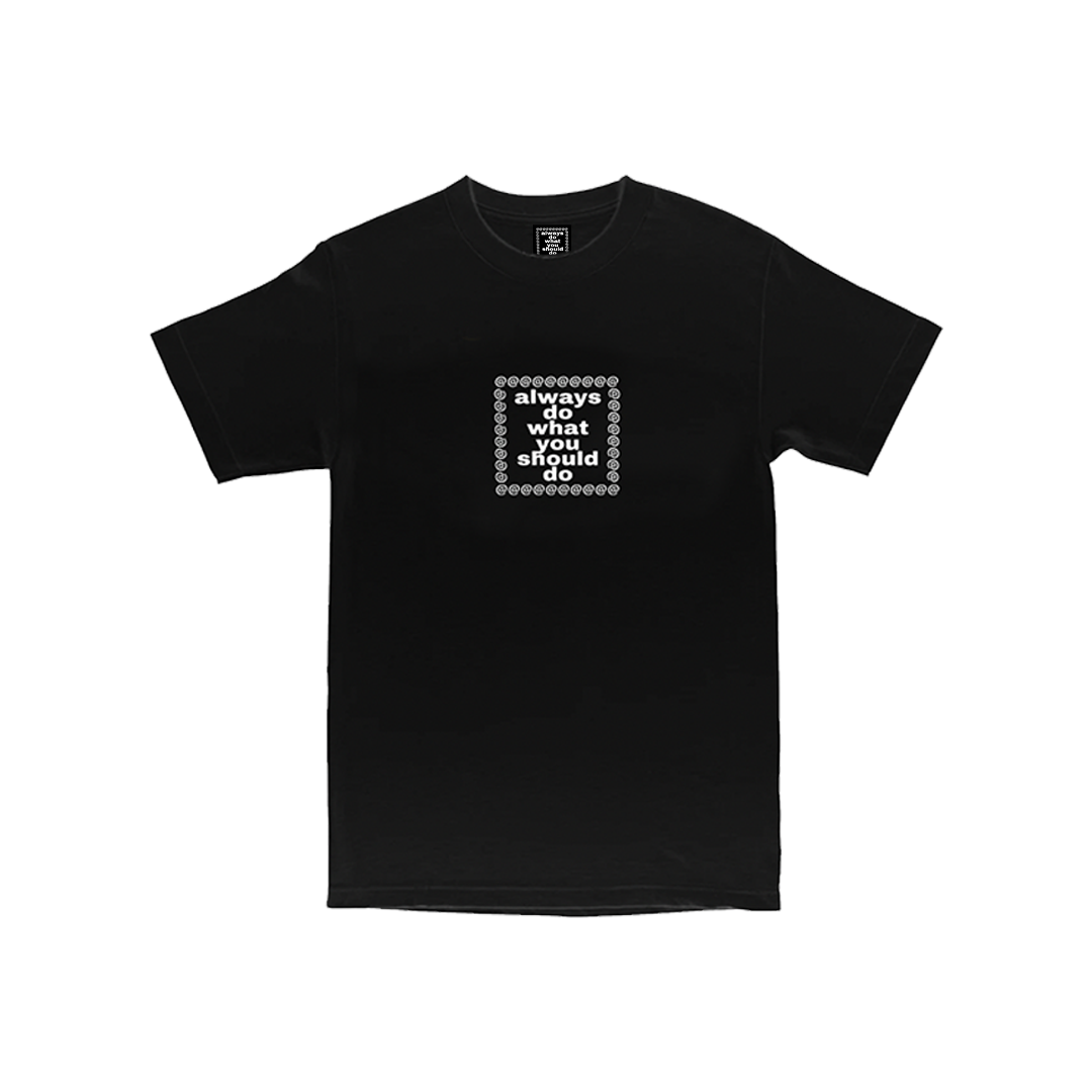 always logo black t-shirt