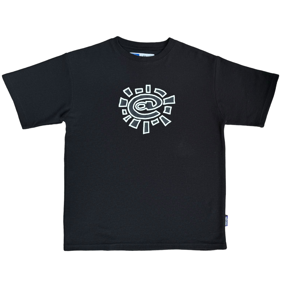 waffle @sun tshirt - black