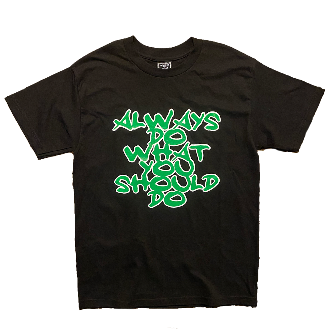 adwysd cohesive tshirt - black