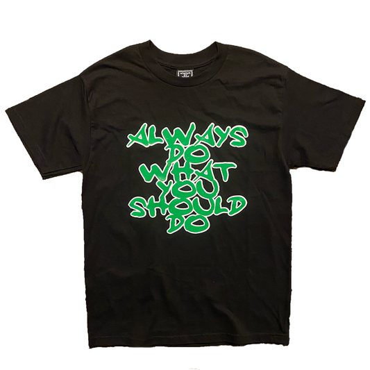 adwysd cohesive tshirt - black