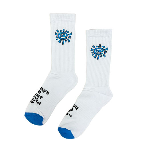 blue @ sun sock
