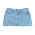 VW @sun mini denim skirt - light blue