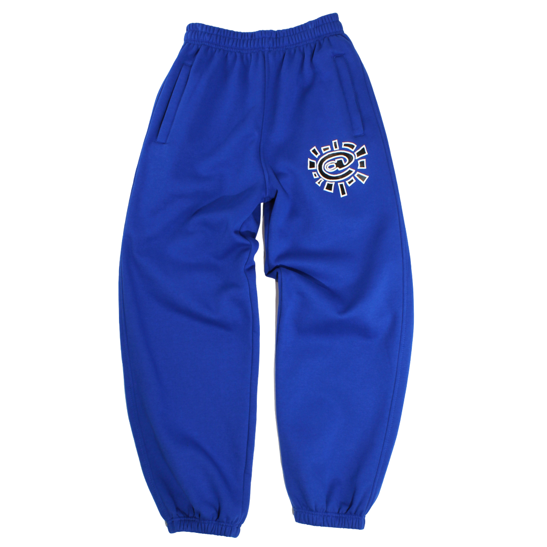 rel@xed royal blue jogger
