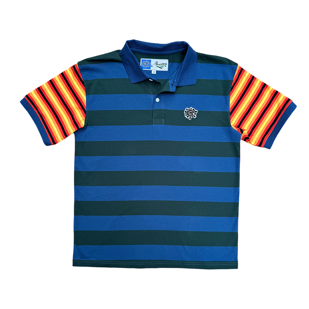 educated polo - multi sleeve