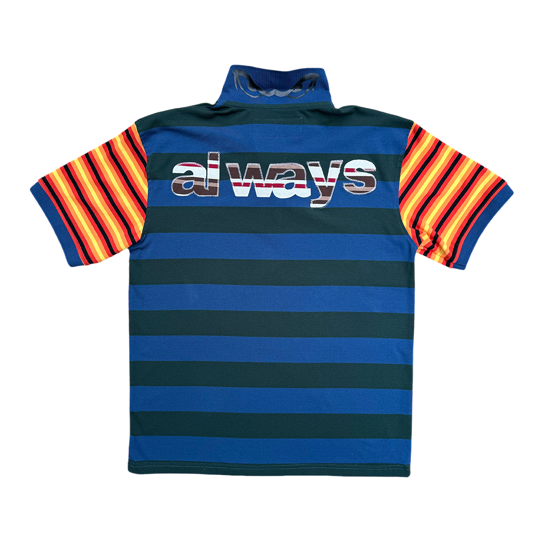 educated polo - multi sleeve