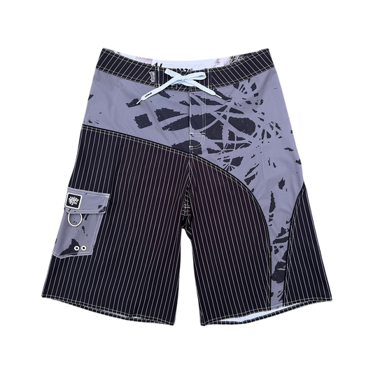 leaf stripe boardshort - new style