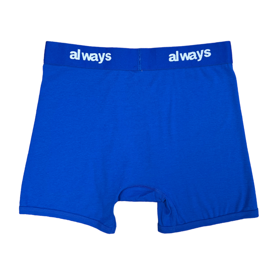 4pack cotton briefs - royal blue