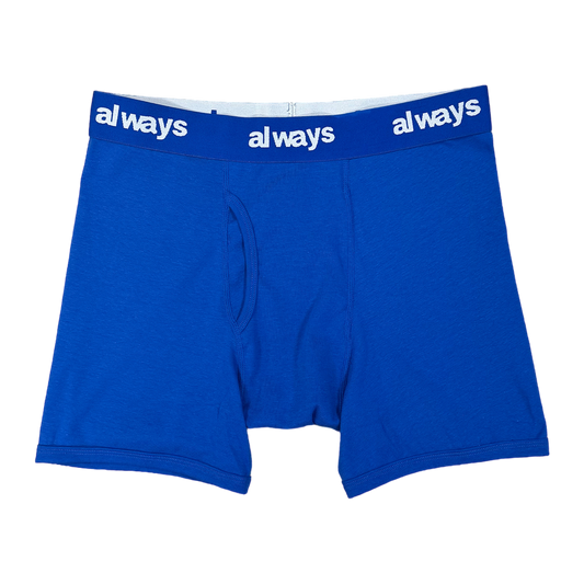 4pack cotton briefs - royal blue