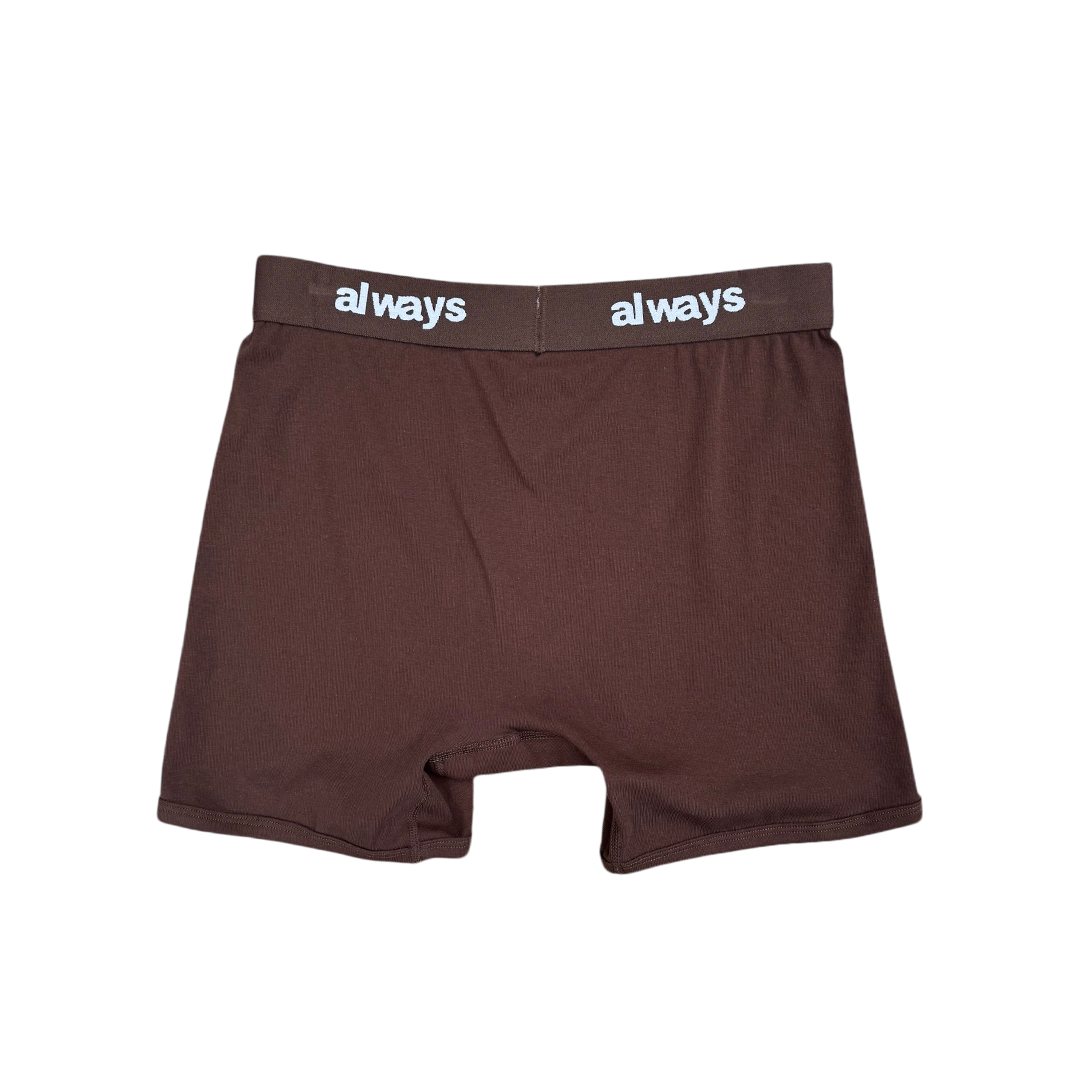 4pack cotton briefs - brown