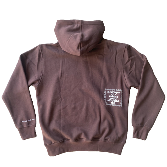 brown @sun hoodie