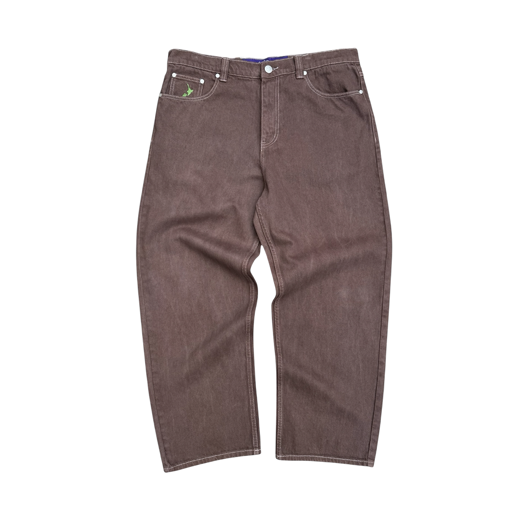 unisex denim @ sun - brown