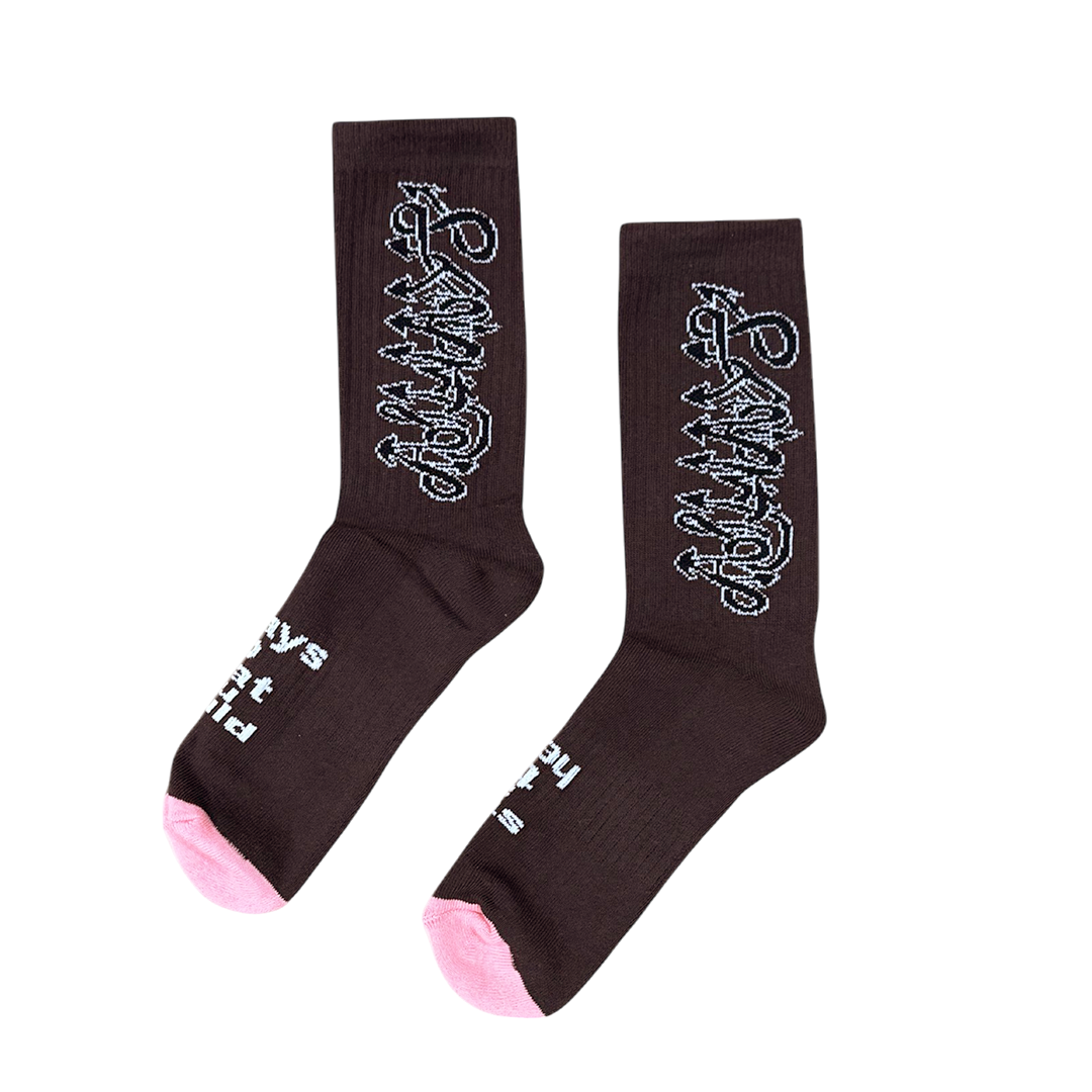 sensei sock - brown
