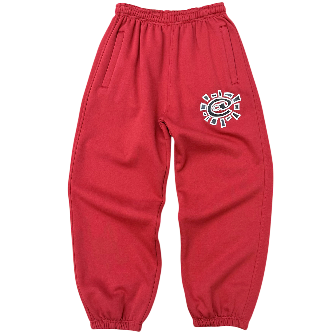 rel@xed crimson jogger