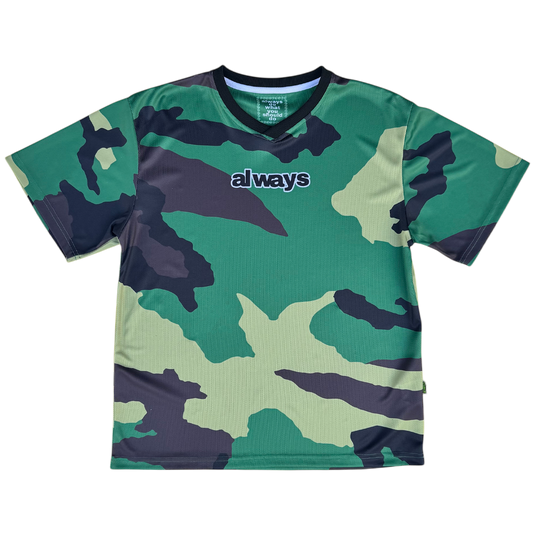 camo football top
