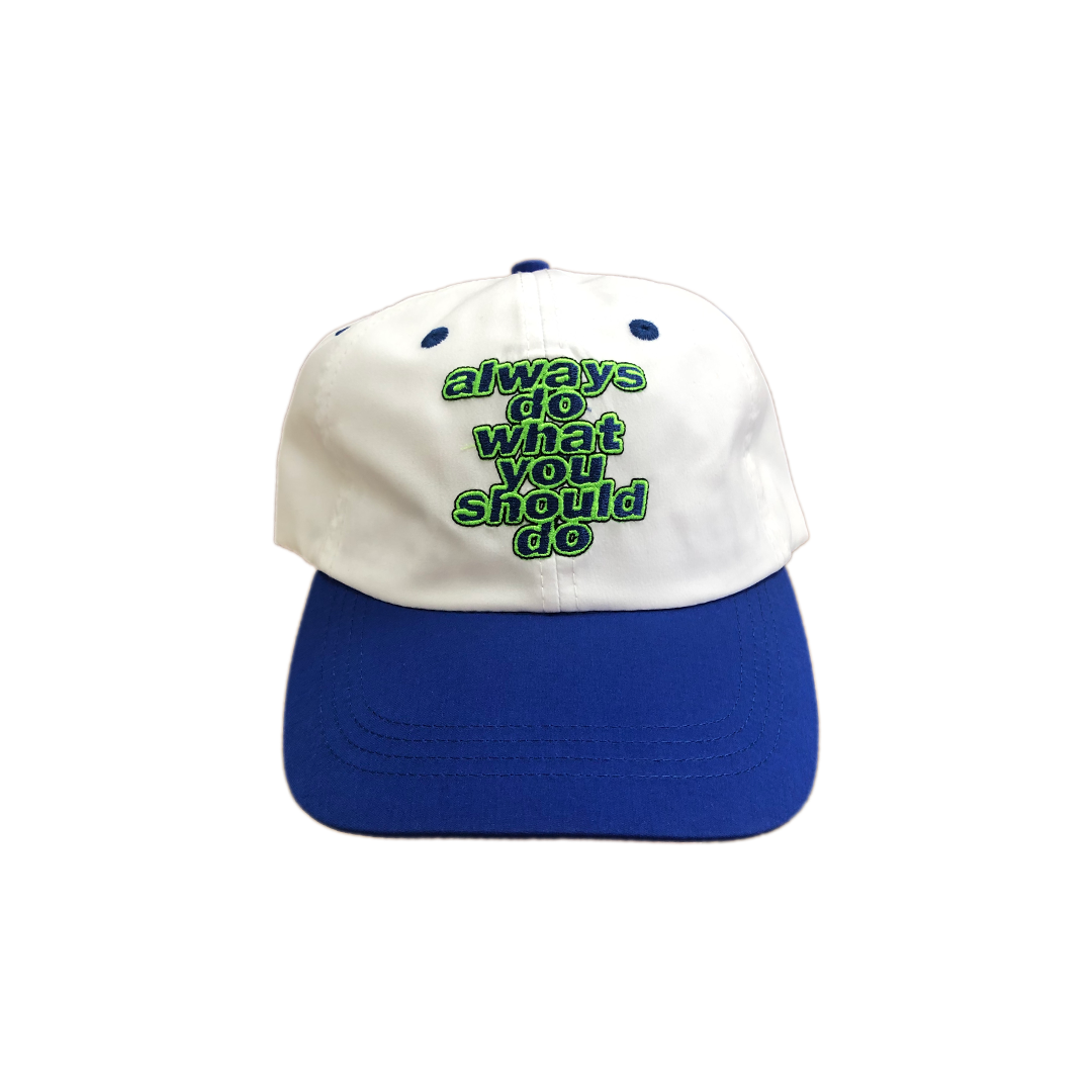 two tone nylon cap