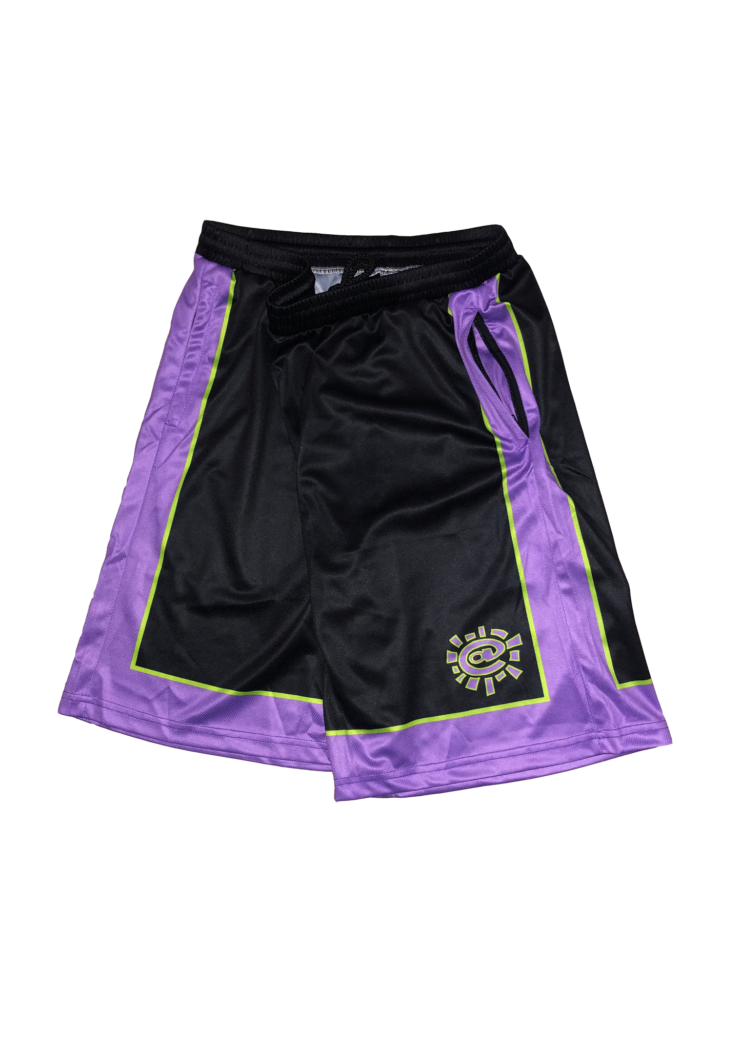 always court short - black/purple