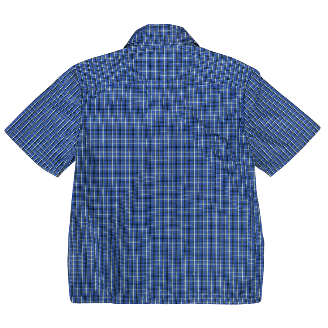 criss cross purple label shirt - navy