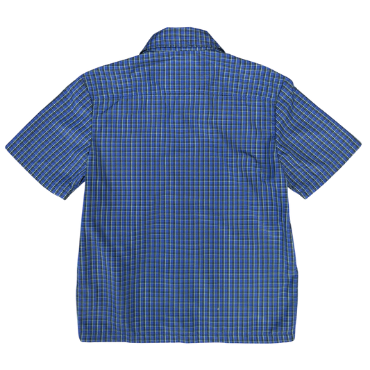 criss cross purple label shirt - navy