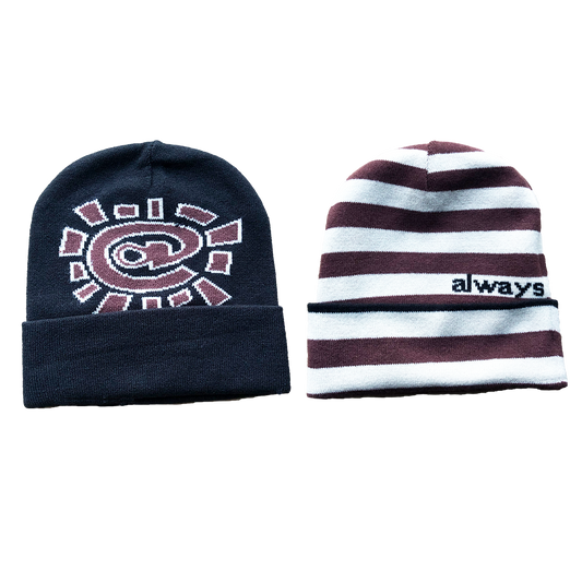 reversible cuff beanie
