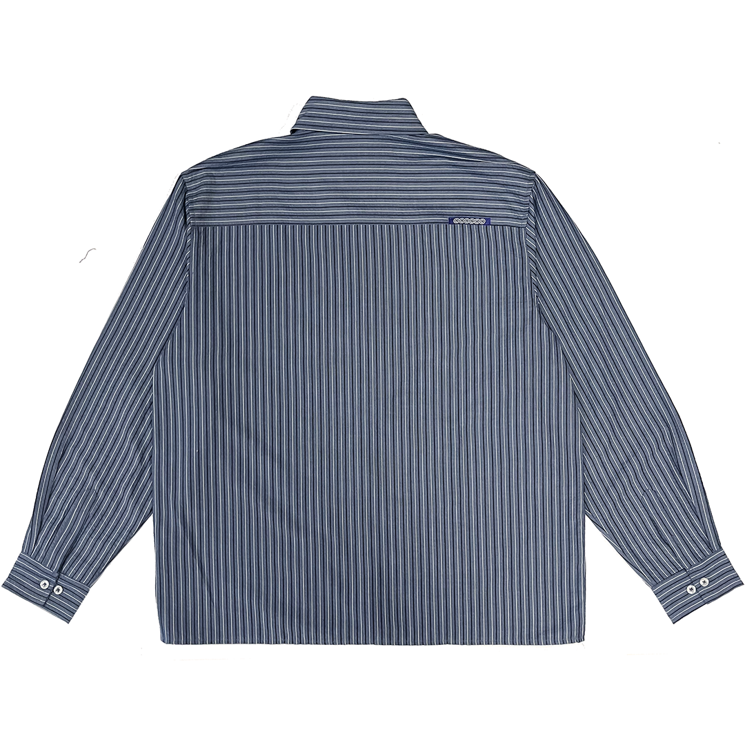 business leisure longsleeve shirt - navy