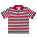 educated polo - red/blue/white