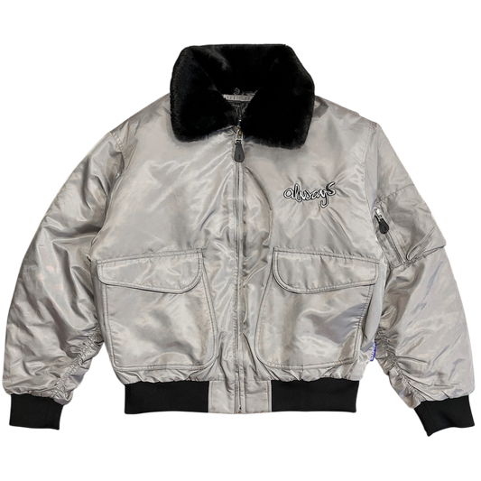 g-15 nylon jacket - grey