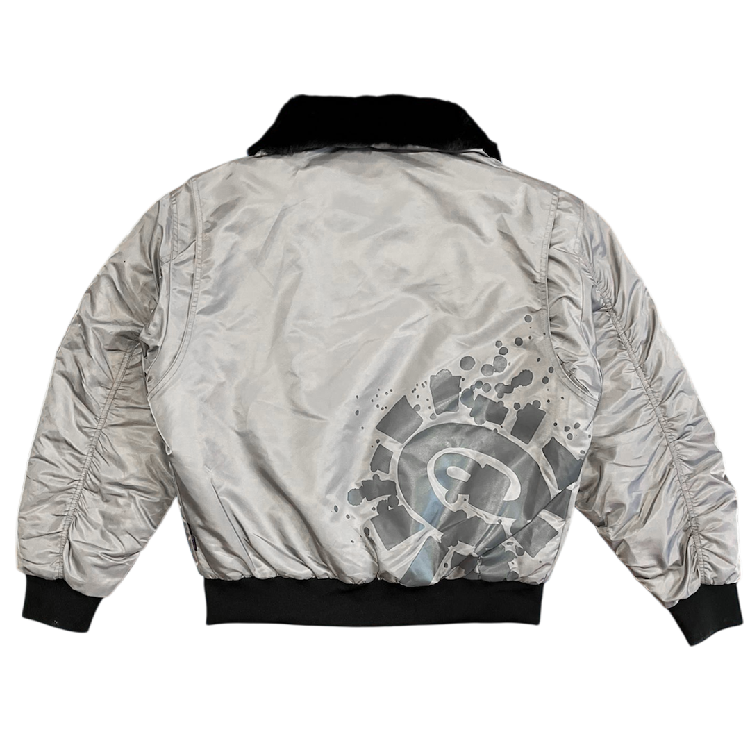 g-15 nylon jacket - grey