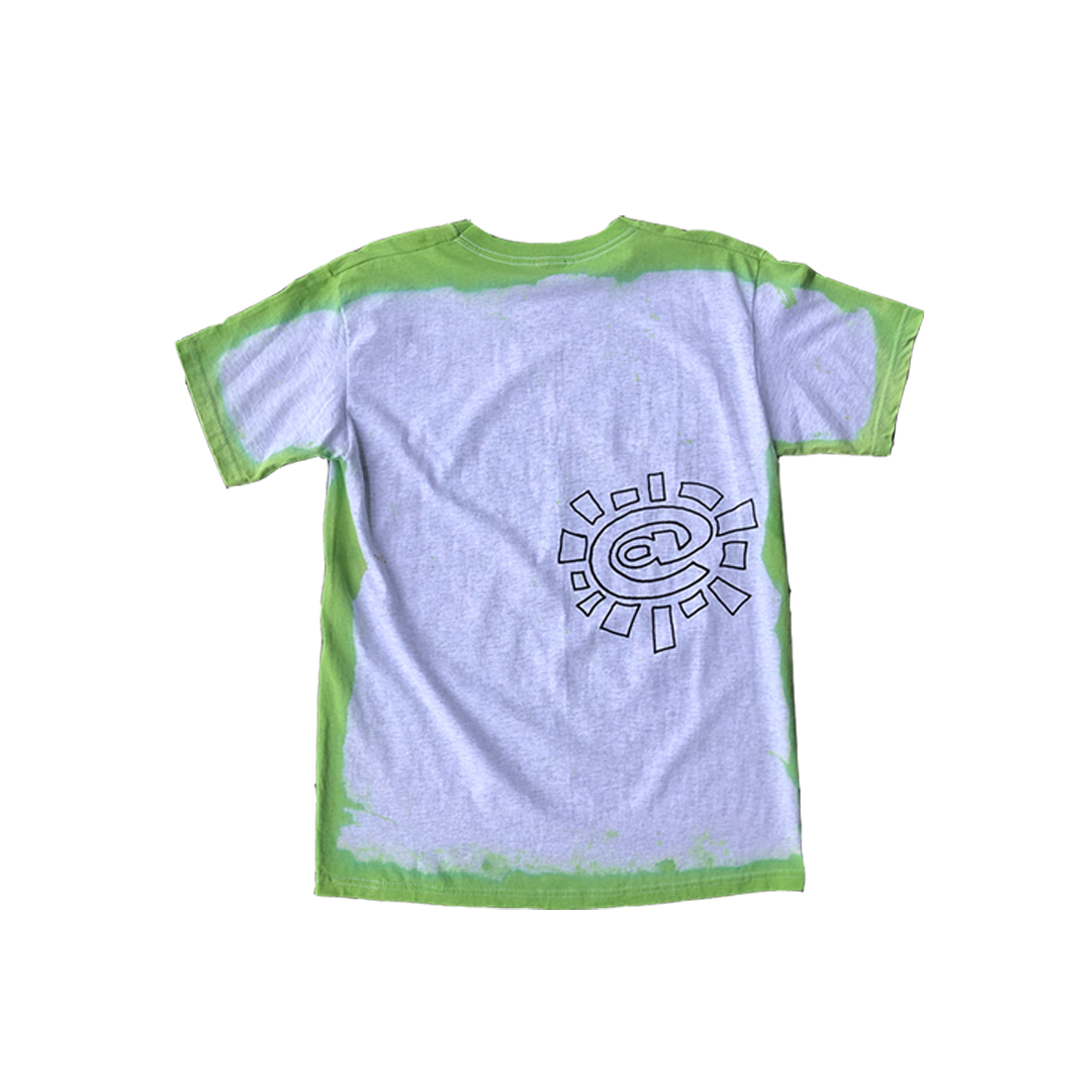 green border slatt t-shirt