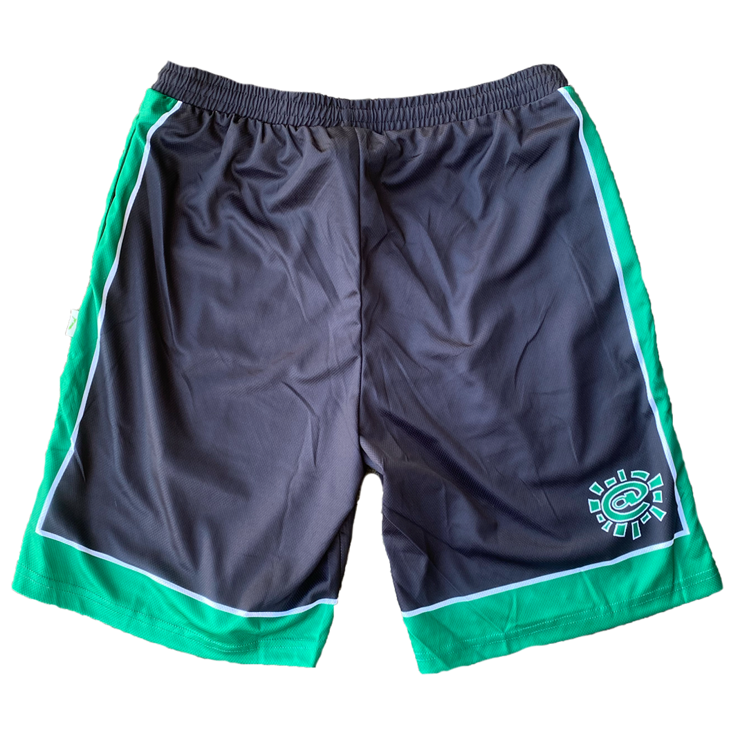 court short - green / black