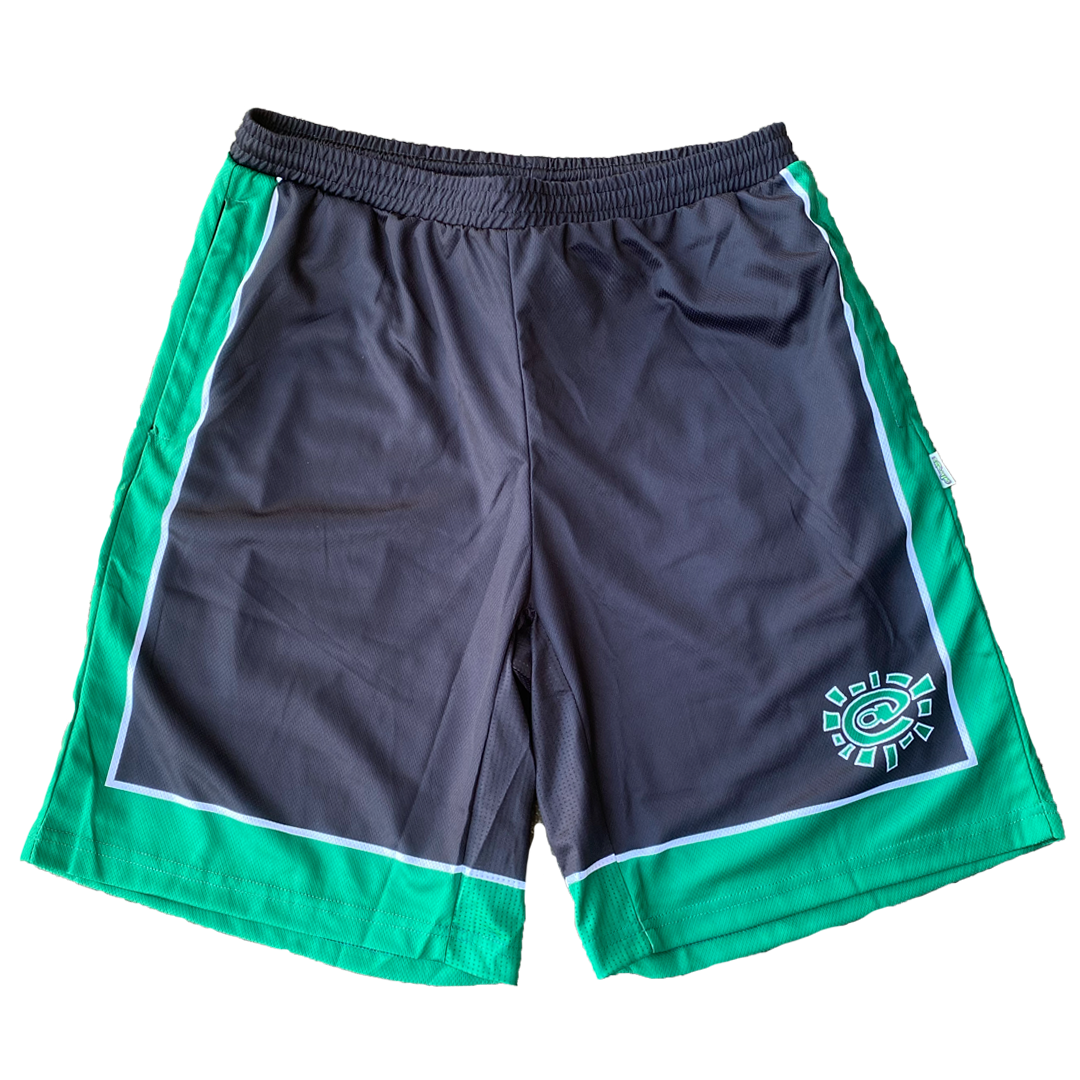court short - green / black