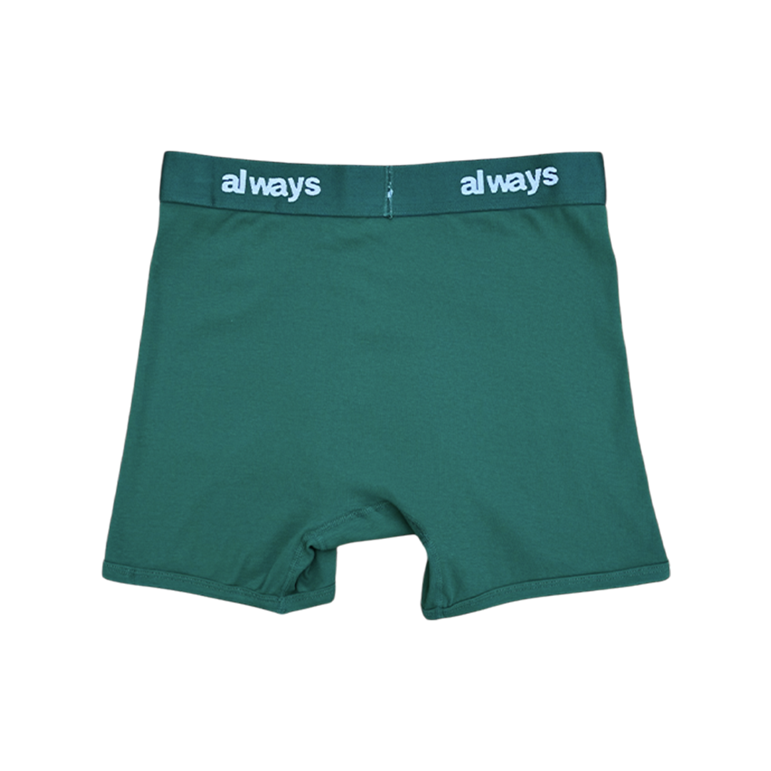 4pack cotton briefs - green