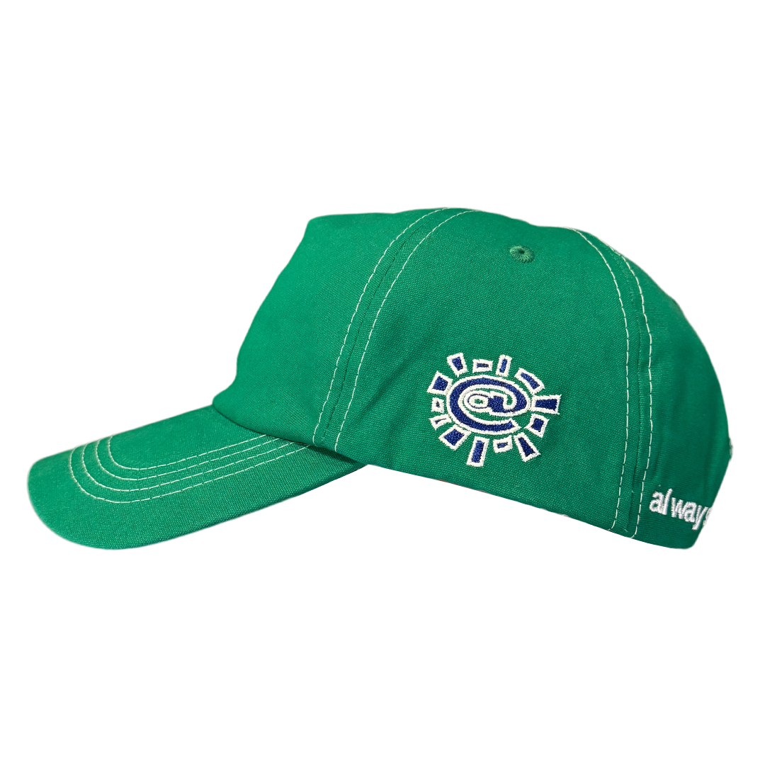 low key purple label cap - green