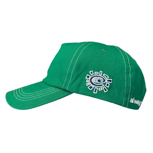 low key purple label cap - green