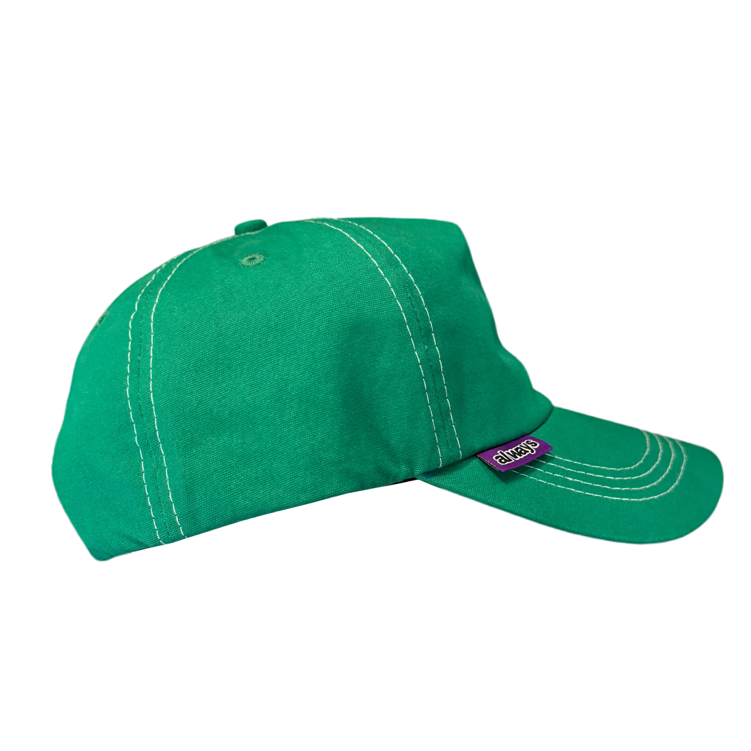 low key purple label cap - green