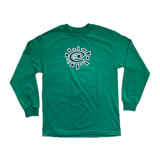 green long sleeve @sun t-shirt