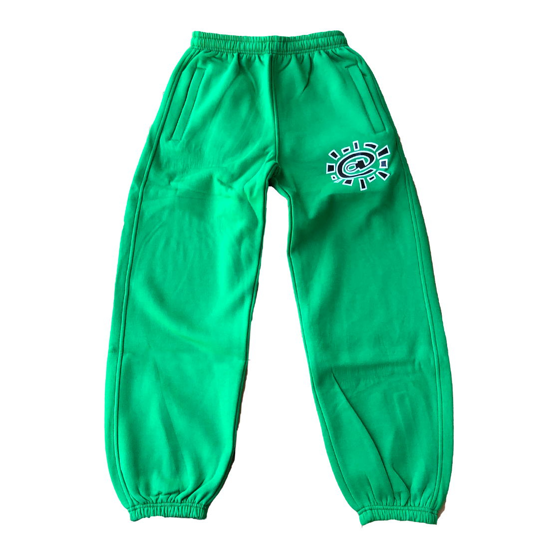 rel@xed green jogger
