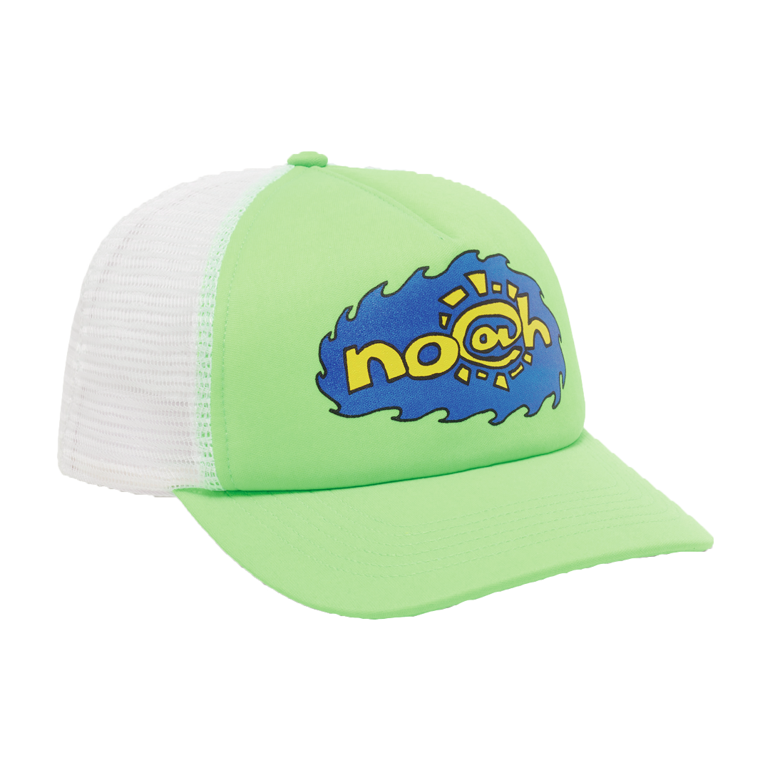 noah x adwysd -  green/blue/yellow trucker cap