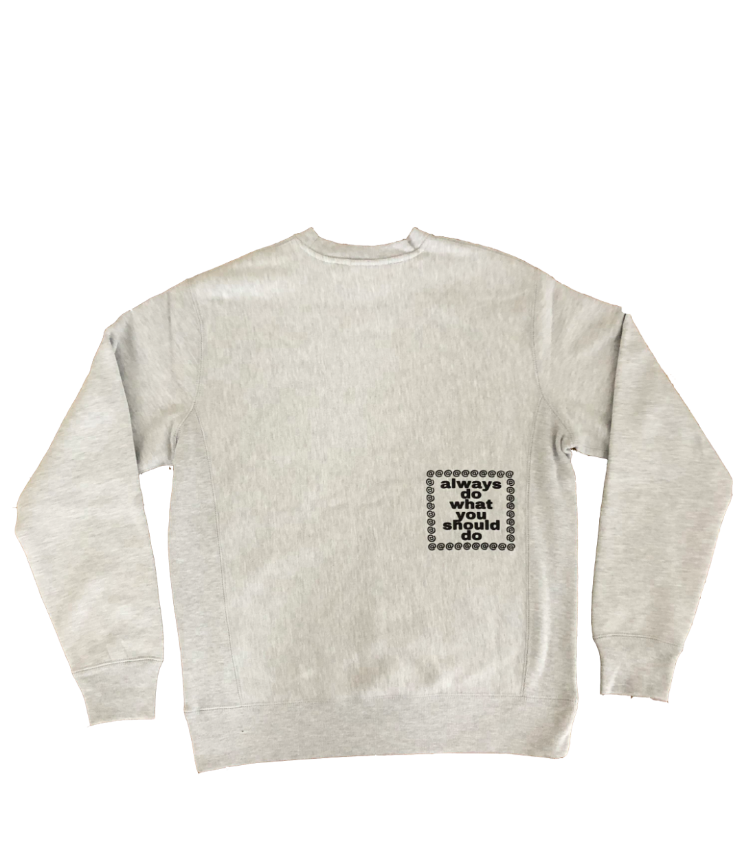 wise reading sun grey crew