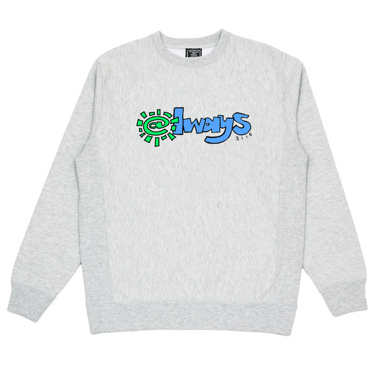 always 3116 grey crew