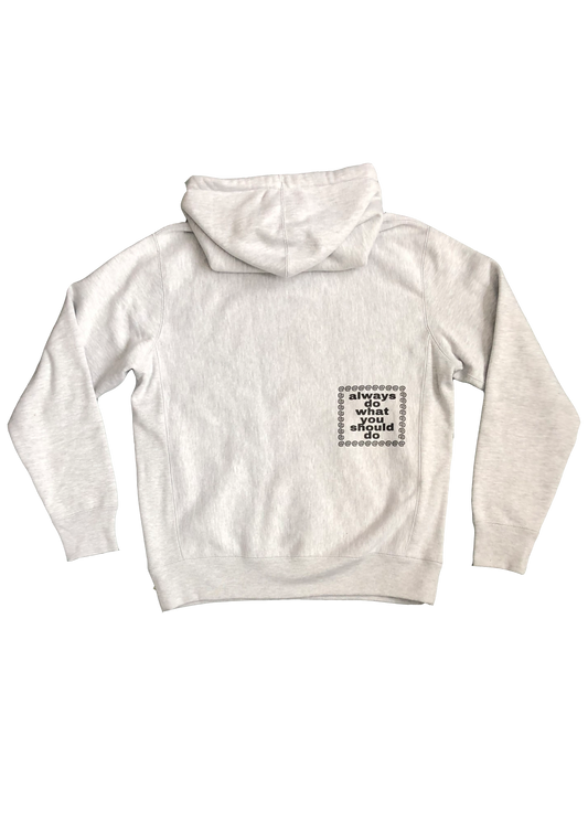 always 3116 grey hoodie