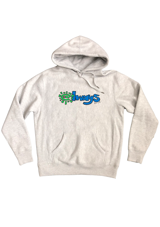 always 3116 grey hoodie