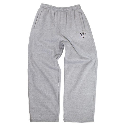 relaxed no cuff jogger grey