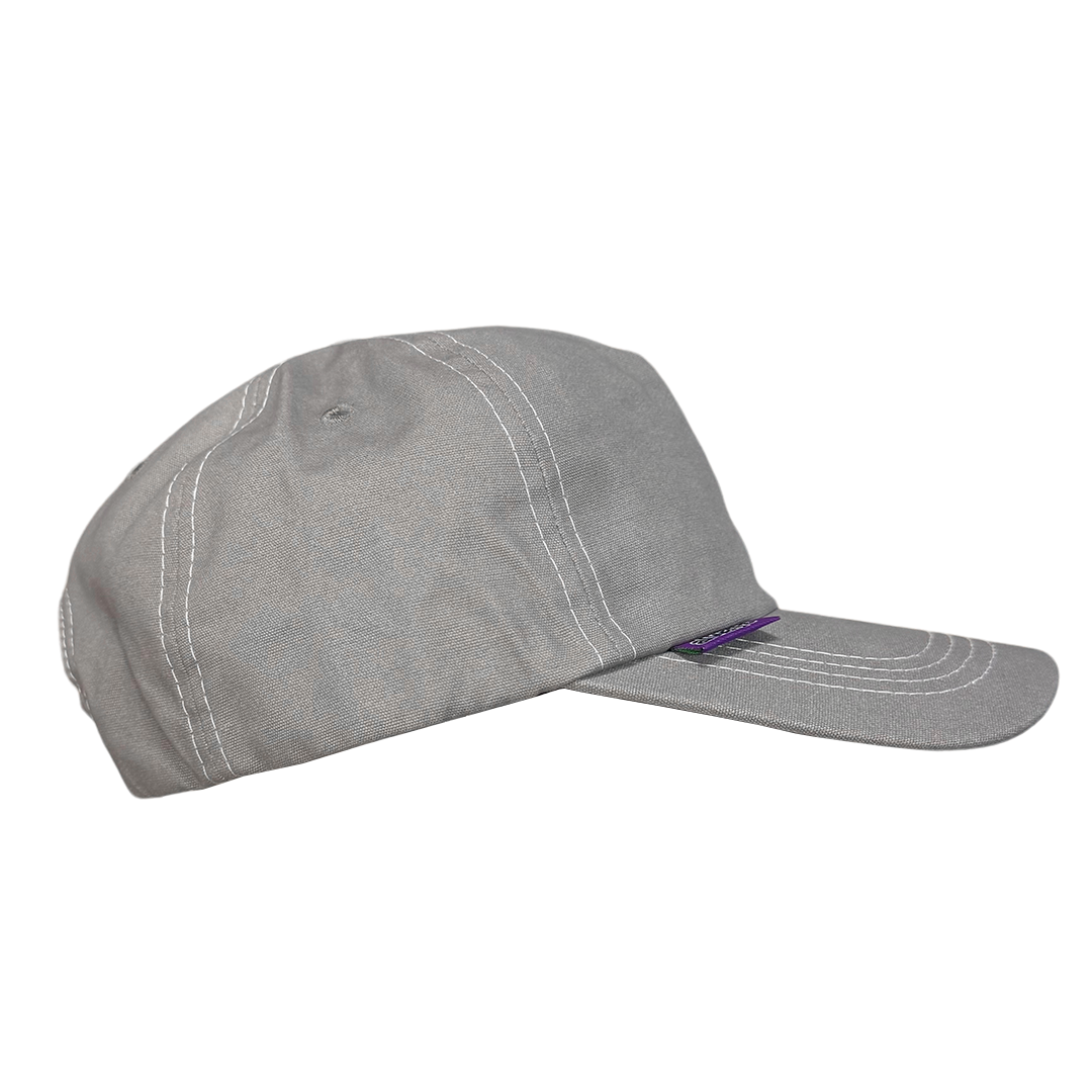 low key purple label cap - silver