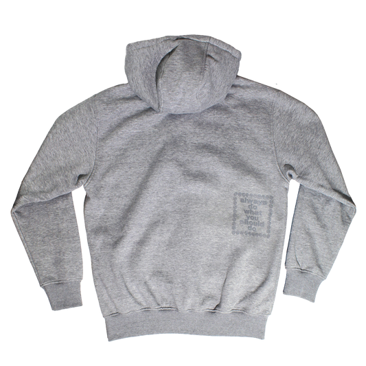 small @sun zip up hoodie - grey