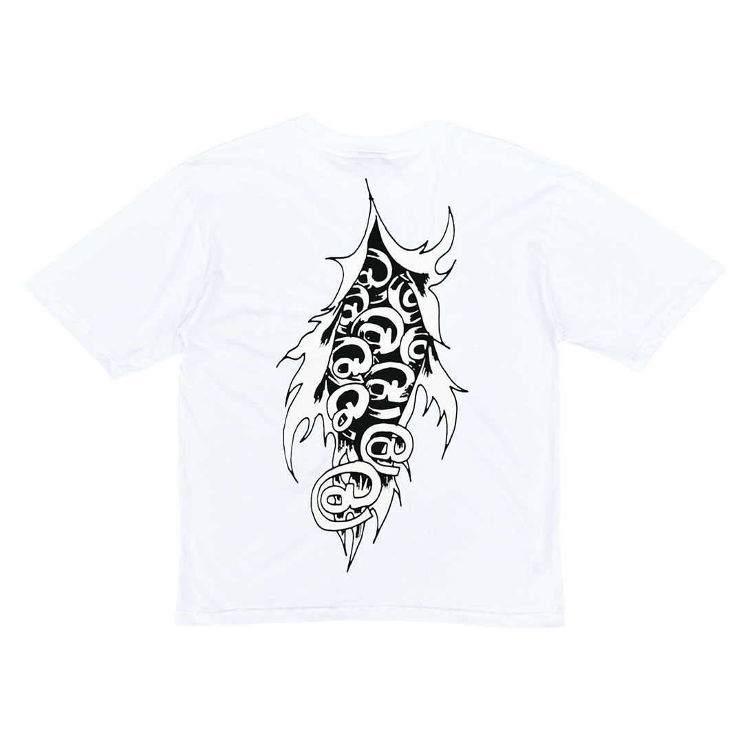 heart and soul tshirt - white