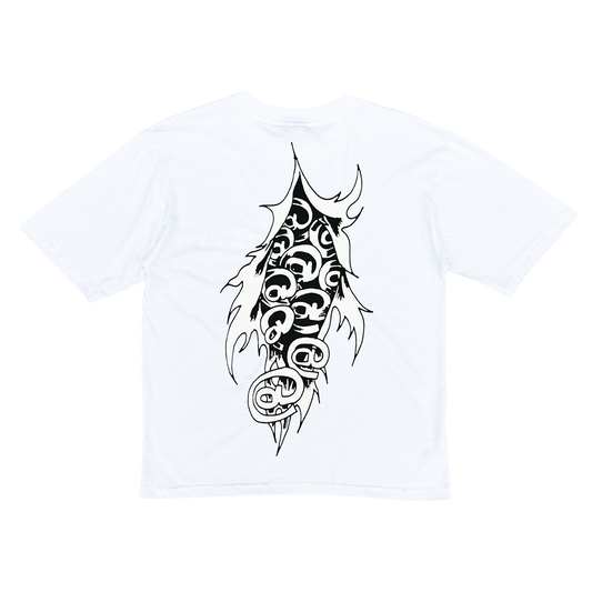 heart and soul tshirt - white
