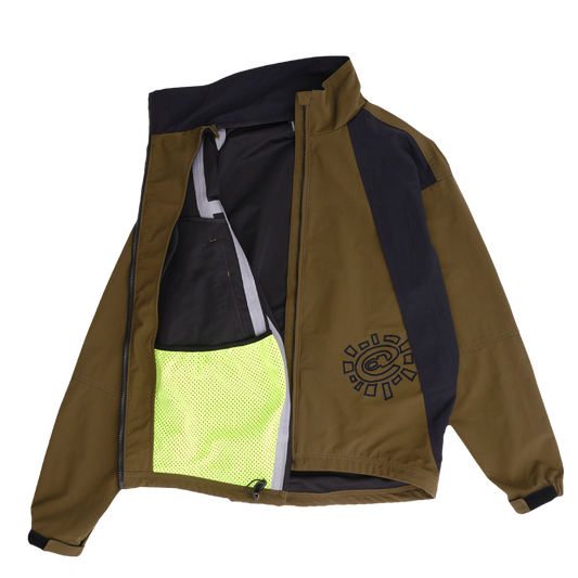 hella handsome jacket - green/black