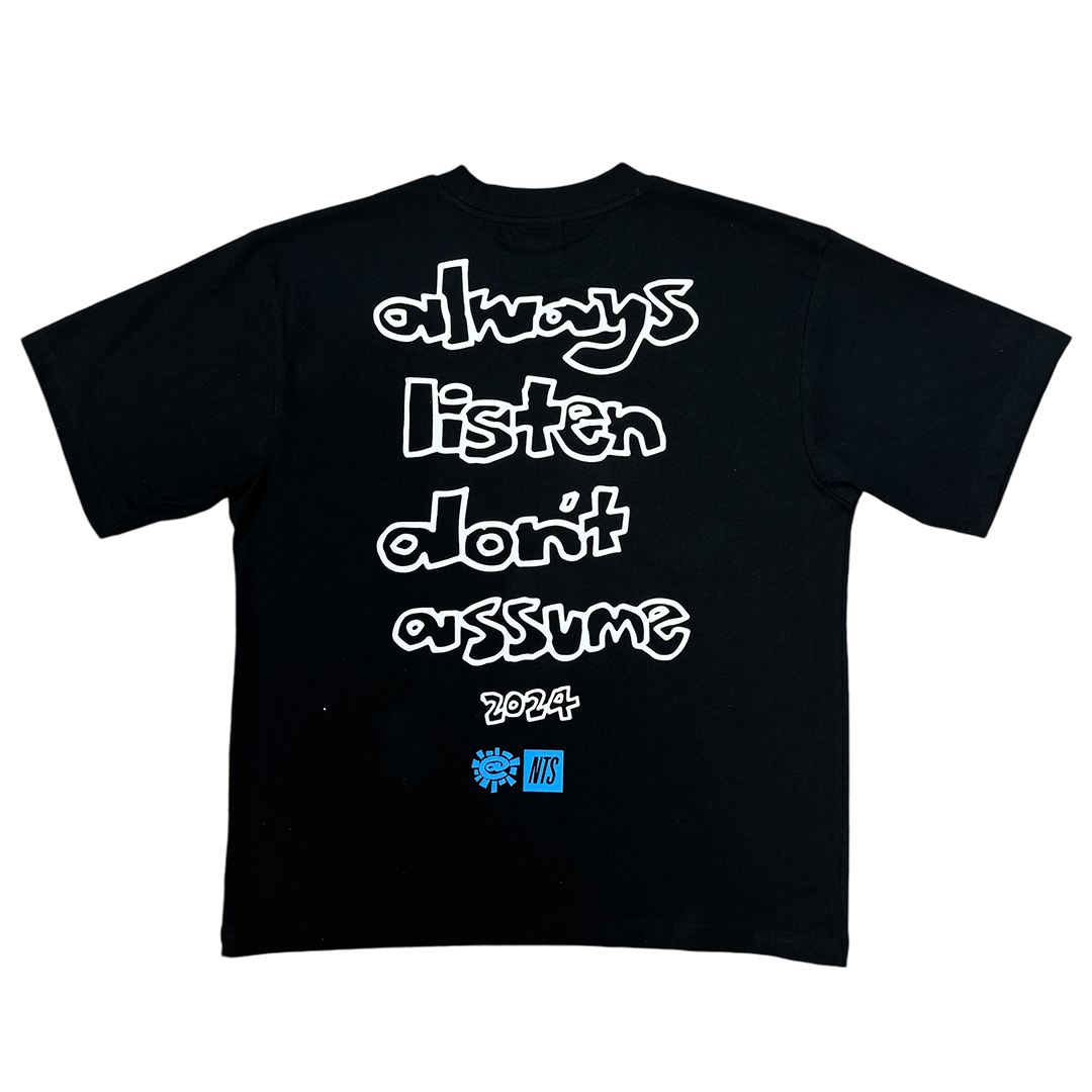 high frequency tshirt- black