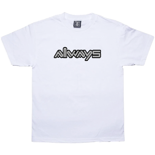 quiky tshirt - white/silver