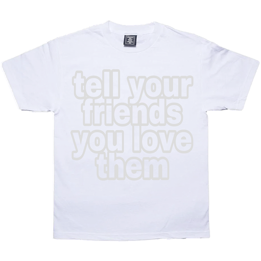 tyfylt tshirt - white/silver